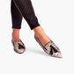 Vinci Shoes Julia Snake Black Slippers