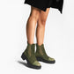 Madison Olive Green Boots