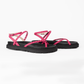 Vinci Shoes Thaina Hot Pink Sandals