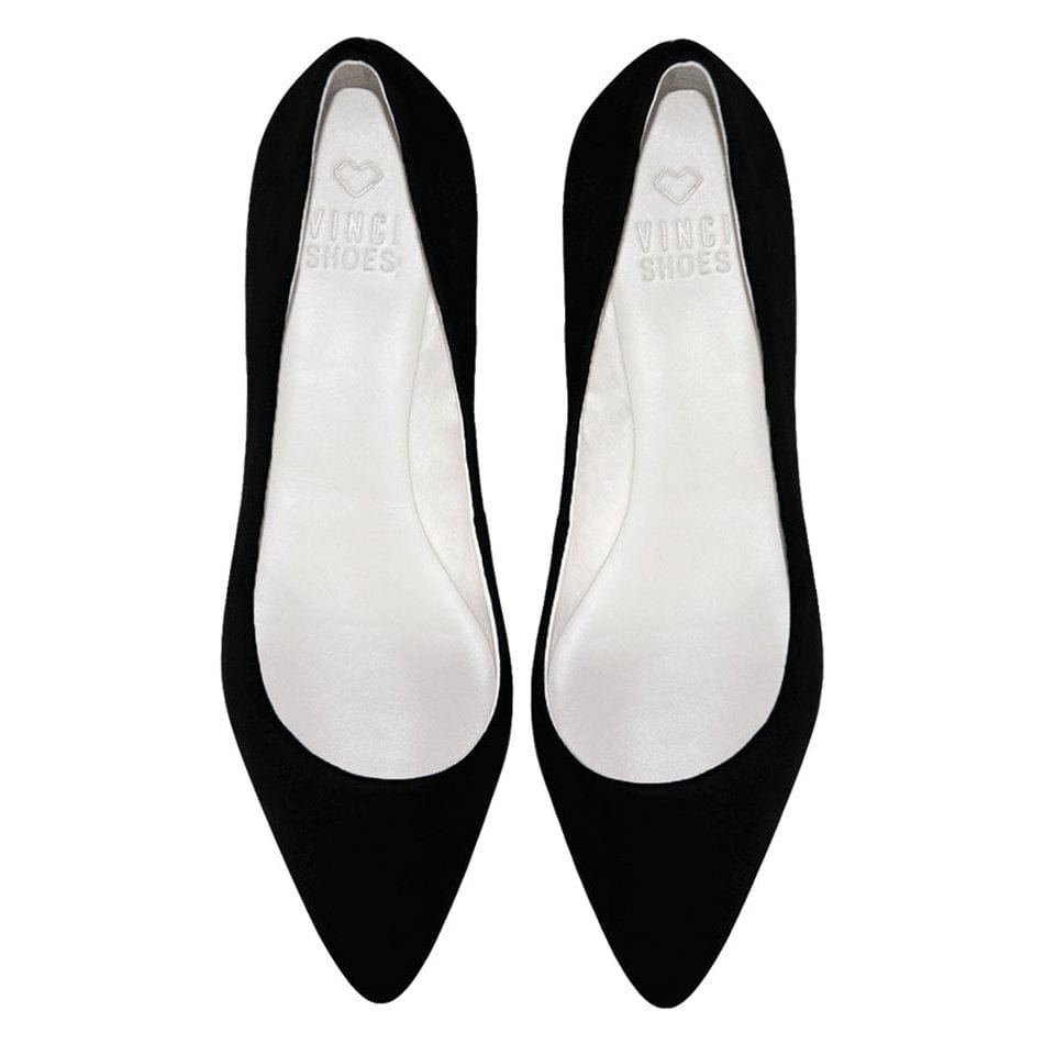 Vinci Shoes Toe Pointed Ballerinas