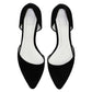 Vinci Shoes Anastasia Black Ballerinas