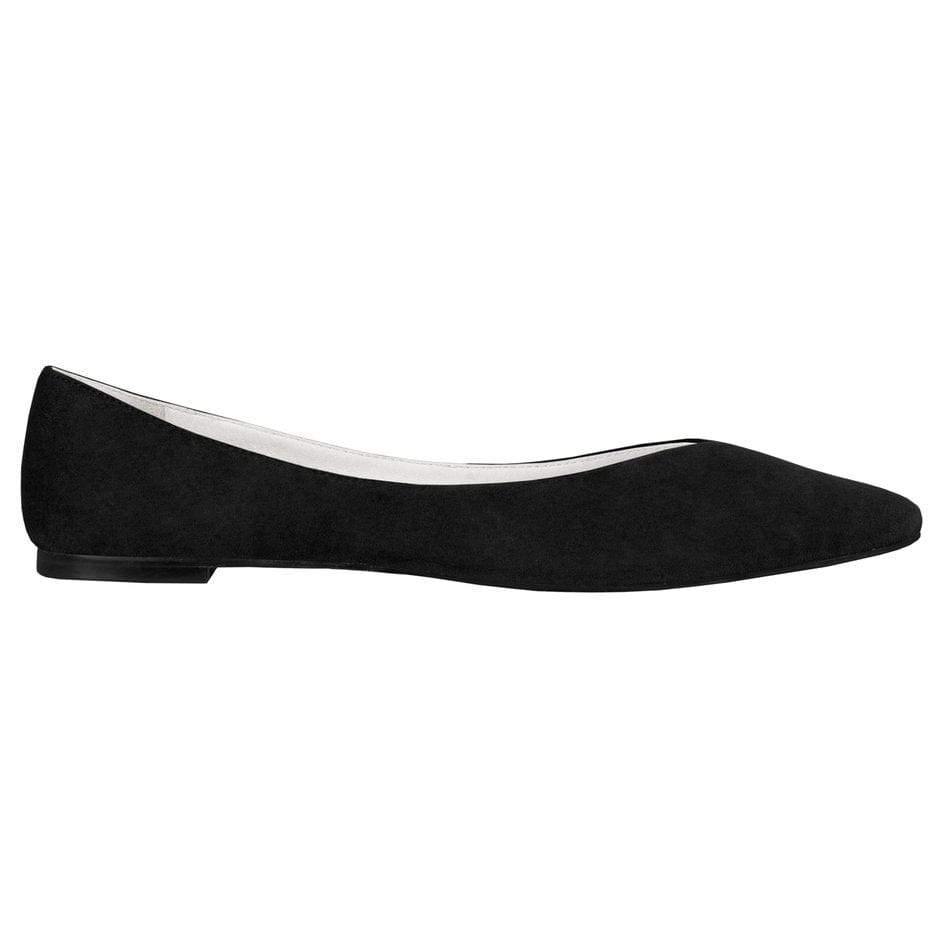 Vinci Shoes Candice Black Ballerinas