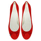 Vinci Shoes Coloful Red Ballerinas