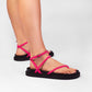 Vinci Shoes Thaina Hot Pink Sandals